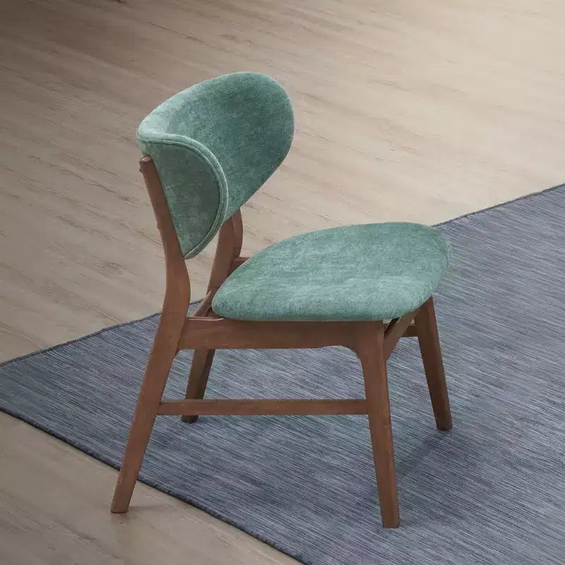 Simple Relax Lot de 2 chaises d'appoint rembourrées avec dossier incurvé