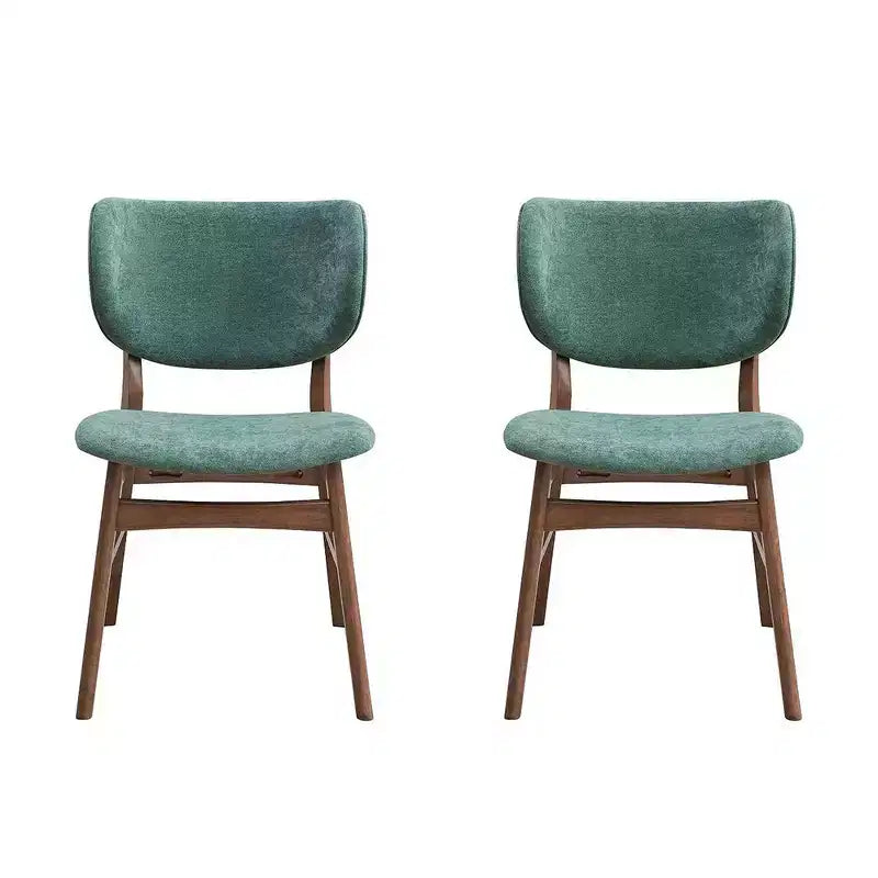 Simple Relax Lot de 2 chaises d'appoint rembourrées avec dossier incurvé