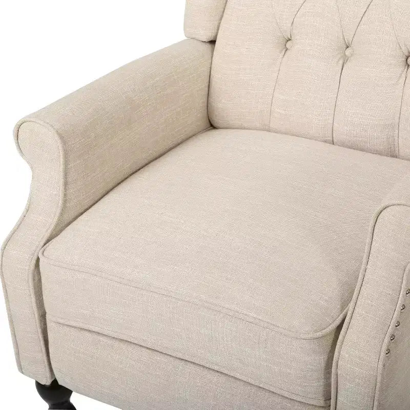 Fauteuil inclinable contemporain capitonné à dossier haut Walter de Christopher Knight Home (lot de 2)