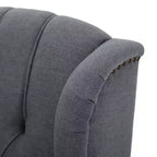 Fauteuil inclinable contemporain capitonné à dossier haut Walter de Christopher Knight Home (lot de 2)