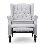 Fauteuil inclinable contemporain capitonné à dossier haut Walter de Christopher Knight Home (lot de 2)