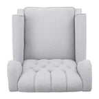 Fauteuil inclinable contemporain capitonné à dossier haut Walter de Christopher Knight Home (lot de 2)
