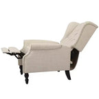 Fauteuil inclinable contemporain capitonné à dossier haut Walter de Christopher Knight Home (lot de 2)