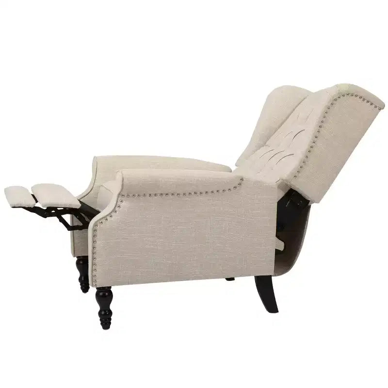 Fauteuil inclinable contemporain capitonné à dossier haut Walter de Christopher Knight Home (lot de 2)