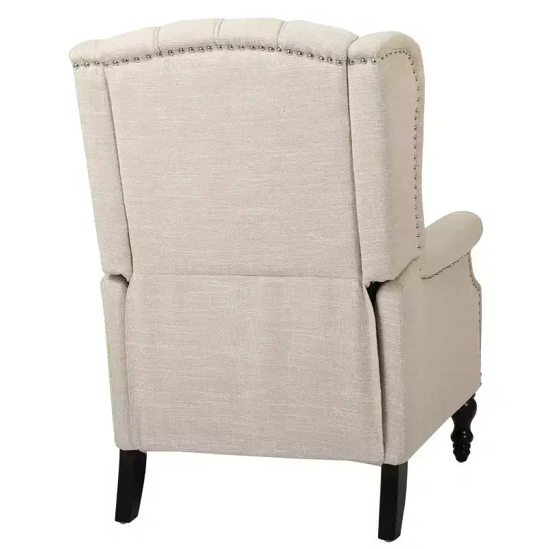 Fauteuil inclinable contemporain capitonné à dossier haut Walter de Christopher Knight Home (lot de 2)