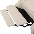 Fauteuil inclinable contemporain capitonné à dossier haut Walter de Christopher Knight Home (lot de 2)