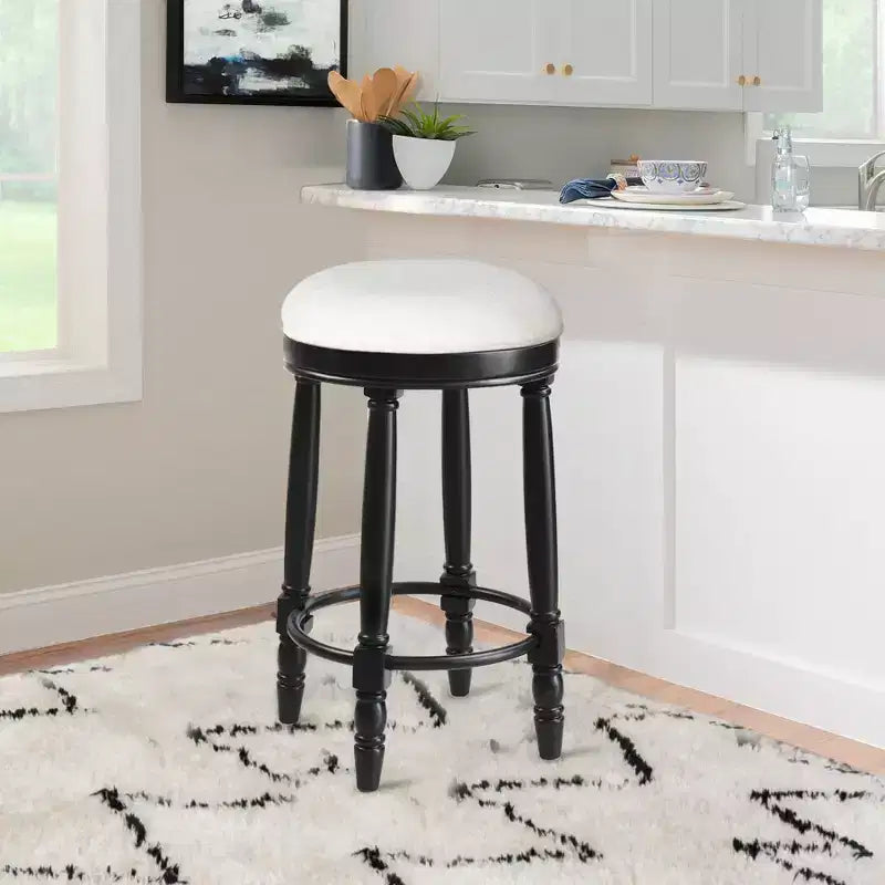 Vatros Bar Stools Set of 2 26 Counter Height Stool 360 Swivel Barstool