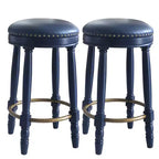 Vatros Bar Stools Set of 2 26 Counter Height Stool 360 Swivel Barstool