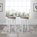 Vatros Bar Stools Set of 2 26 Counter Height Stool 360 Swivel Barstool