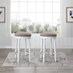Vatros Bar Stools Set of 2 26 Counter Height Stool 360 Swivel Barstool