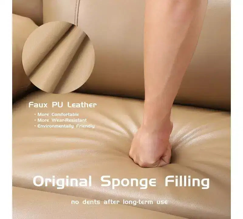 Fauteuil inclinable XL avec chauffage et massage, pivotant à 360°, bascule manuelle et porte-gobelet pour salon