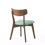 Christopher Knight Home Lara Ensemble de salle à manger 7 pièces en hévéa et tissu, style moderne du milieu du siècle