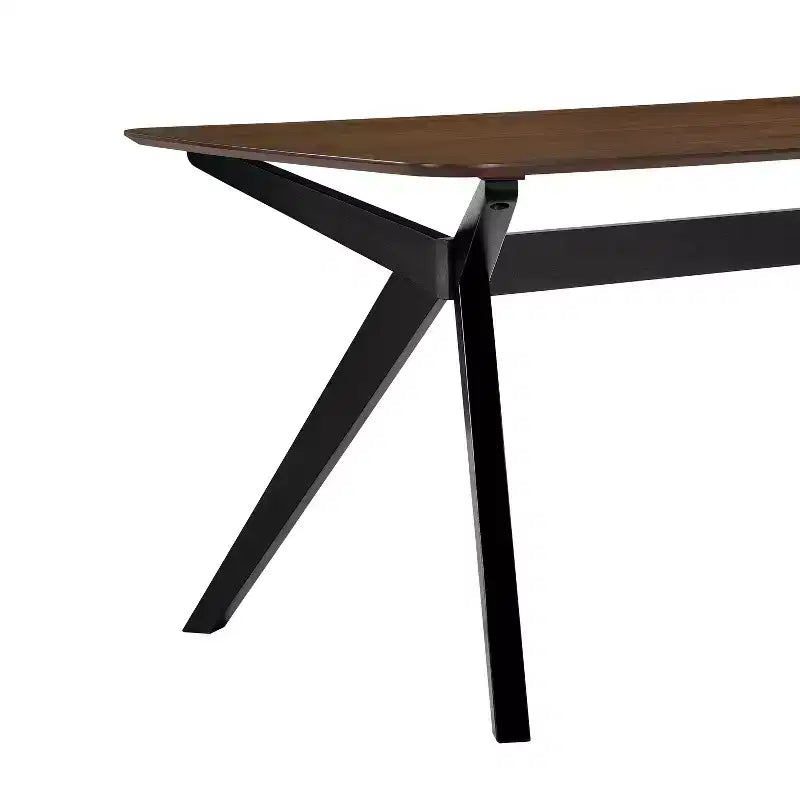Christopher Knight Home Latisha 7 Piece Mid-Century Modern Rubberwood Upholstered Dining Set