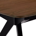 Christopher Knight Home Latisha 7 Piece Mid-Century Modern Rubberwood Upholstered Dining Set