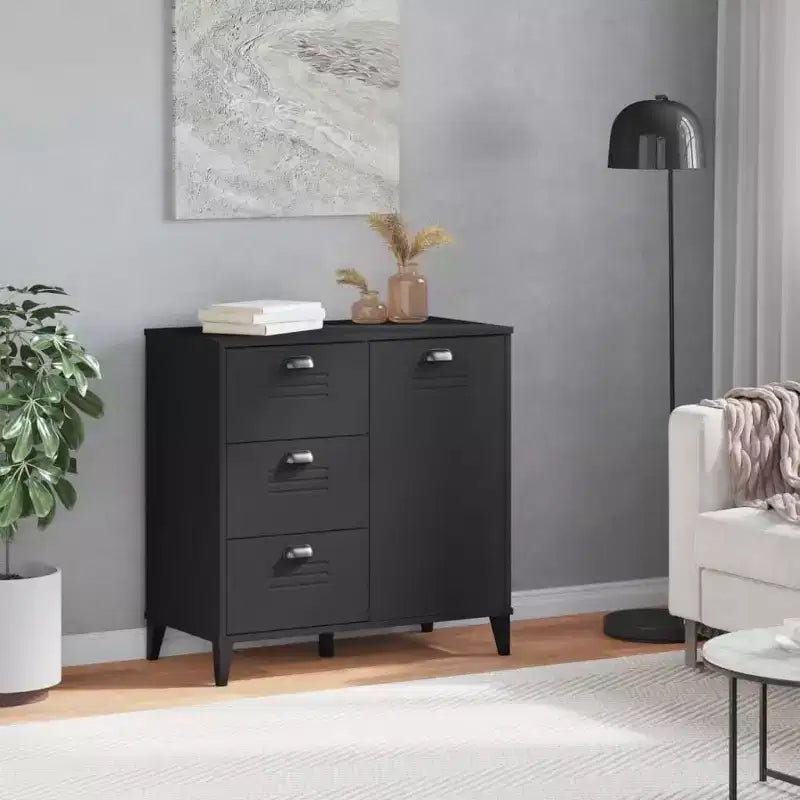 vidaXL Buffet Meuble de Rangement Salon Bois Massif de Pin