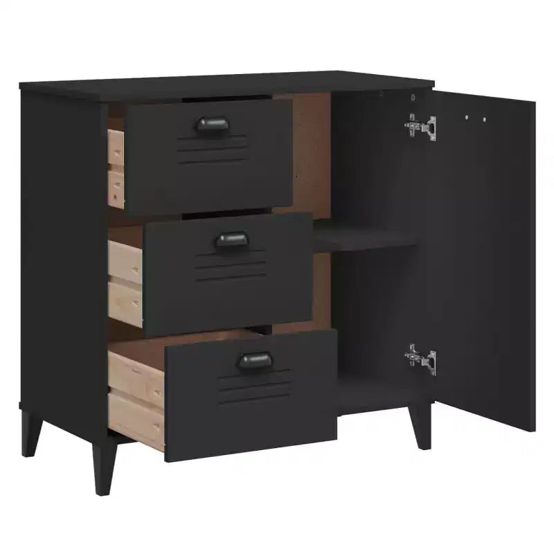 vidaXL Buffet Meuble de Rangement Salon Bois Massif de Pin