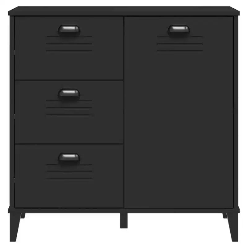 vidaXL Buffet Meuble de Rangement Salon Bois Massif de Pin