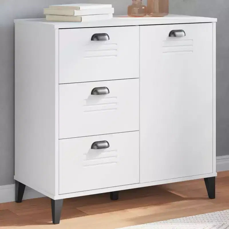 vidaXL Buffet Meuble de Rangement Salon Bois Massif de Pin