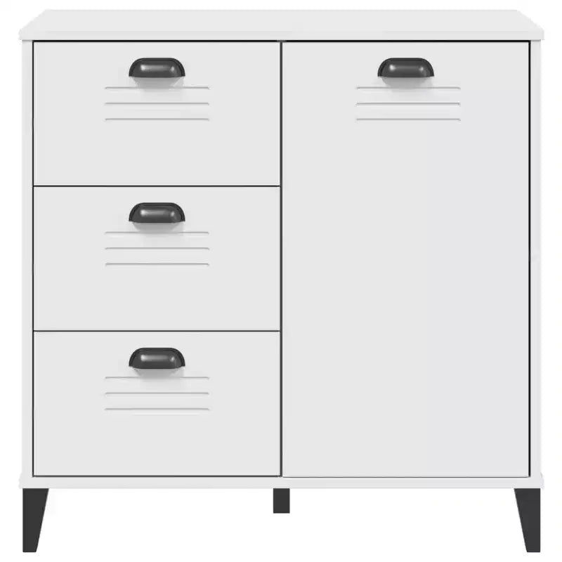 vidaXL Buffet Meuble de Rangement Salon Bois Massif de Pin