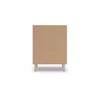 Signature Design by Ashley Birkmore 4-Drawer Chest, Light Oak Finish with Lined Drawers, Tan
