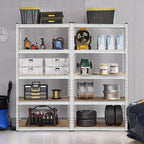 Étagères de rangement à 5 niveaux pour garage, Étagères industrielles métalliques/Étagères de rangement pour le désordre, Étagères de rangement pour placard, Garage, Cuisine, Sous-sol, Buanderie