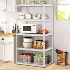 Étagères de rangement à 5 niveaux pour garage, Étagères industrielles métalliques/Étagères de rangement pour le désordre, Étagères de rangement pour placard, Garage, Cuisine, Sous-sol, Buanderie