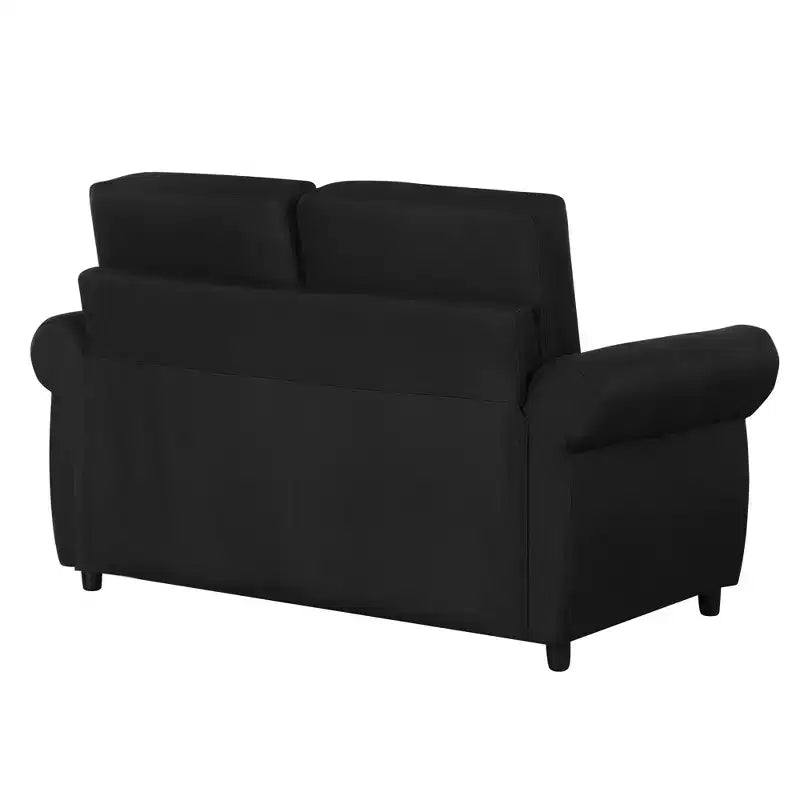 57,9 Orisfur Canapé-lit convertible avec matelas en mousse à mémoire de forme et ports USB – Causeuse convertible pour petits espaces