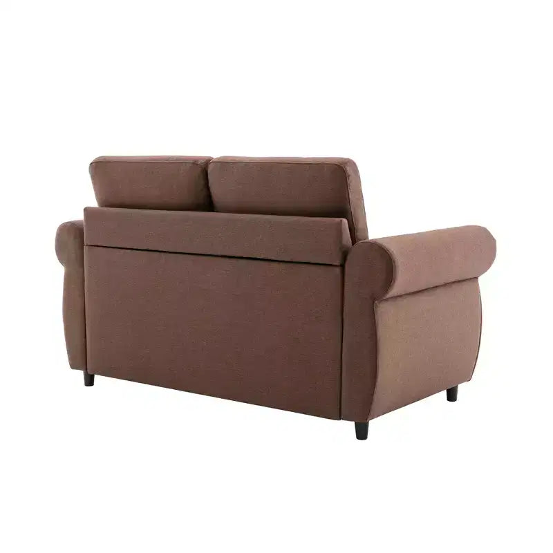 57,9 Orisfur Canapé-lit convertible avec matelas en mousse à mémoire de forme et ports USB – Causeuse convertible pour petits espaces
