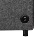57,9 Orisfur Canapé-lit convertible avec matelas en mousse à mémoire de forme et ports USB – Causeuse convertible pour petits espaces