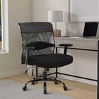 Chaise de bureau BestMassage Grande Taille avec Assise Large et Support Lombaire