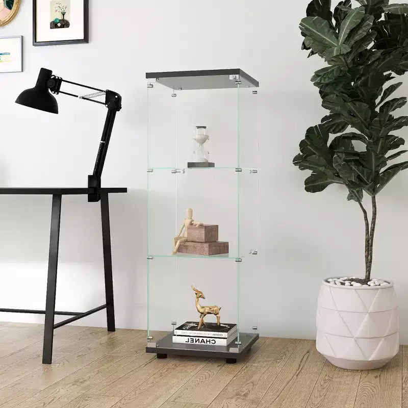 Vitrine en verre Vatros pour salon