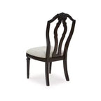 Signature Design by Ashley Lavinton Chaises de salle à manger traditionnelles rembourrées - Tan (Lot de 2)