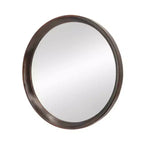 20x1.5Transitional Decor Style Mango Wood Wall Mirror Wall Decor with Frame of Solid Mango Wood for Bathroom
