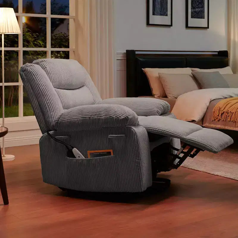 Bestier Fauteuils Inclinables Massants pour Personnes Âgées, Fauteuil Inclinable Releveur Électrique avec Chaleur et Vibration pour Salon