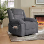 Bestier Fauteuils Inclinables Massants pour Personnes Âgées, Fauteuil Inclinable Releveur Électrique avec Chaleur et Vibration pour Salon