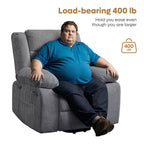 Bestier Fauteuils Inclinables Massants pour Personnes Âgées, Fauteuil Inclinable Releveur Électrique avec Chaleur et Vibration pour Salon