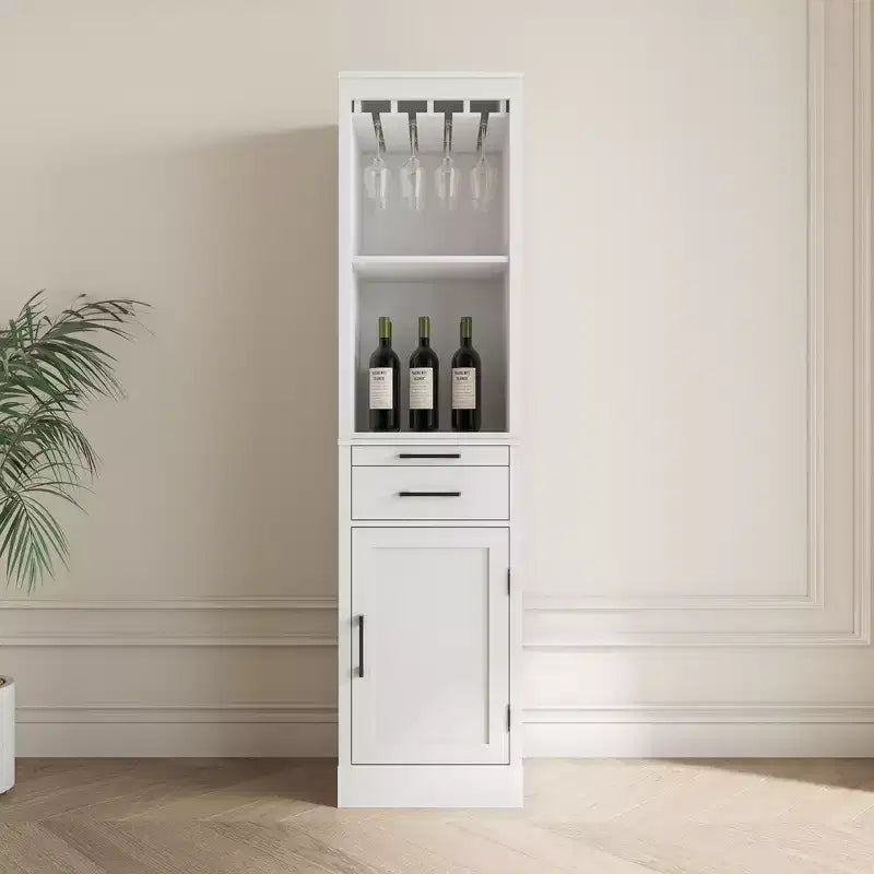 CLIHOME Meuble de Bar à Vin Modulaire avec Vaisselier pour Salle à Manger