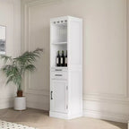 CLIHOME Meuble de Bar à Vin Modulaire avec Vaisselier pour Salle à Manger