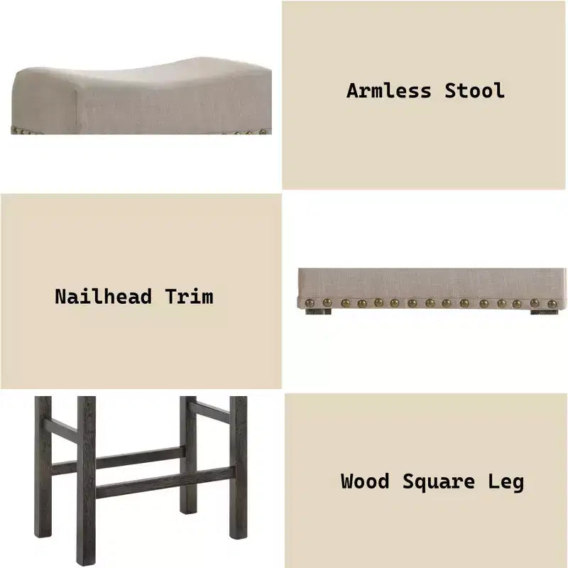 Christopher Knight Home Sinclair – Ensemble de salle à manger rectangulaire 7 pièces en bois de 60 po avec 6 chaises rembourrées
