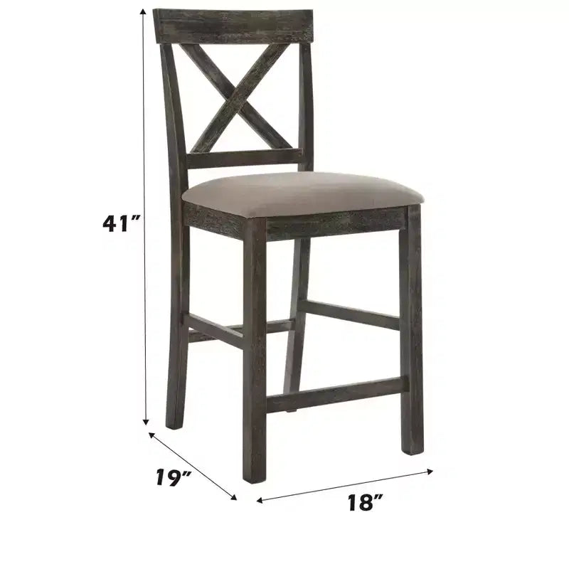 Christopher Knight Home Sinclair – Ensemble de salle à manger rectangulaire 7 pièces en bois de 60 po avec 6 chaises rembourrées