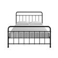 RealRooms Ainsley Metal Platform Bed Frame in Black