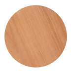 Table d'appoint ronde Orvian moderne en hévéa creux et rotin Christopher Knight Home
