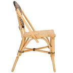 Chaise de salle à manger Callidora - DCH6509 - Naturel/Noir - Safavieh