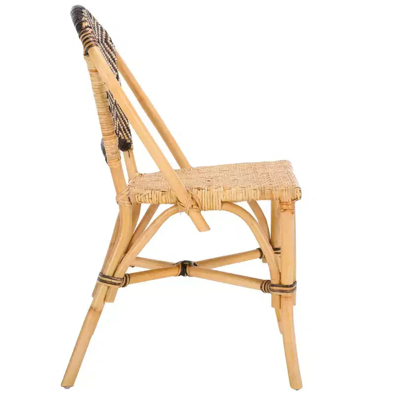Chaise de salle à manger Callidora - DCH6509 - Naturel/Noir - Safavieh