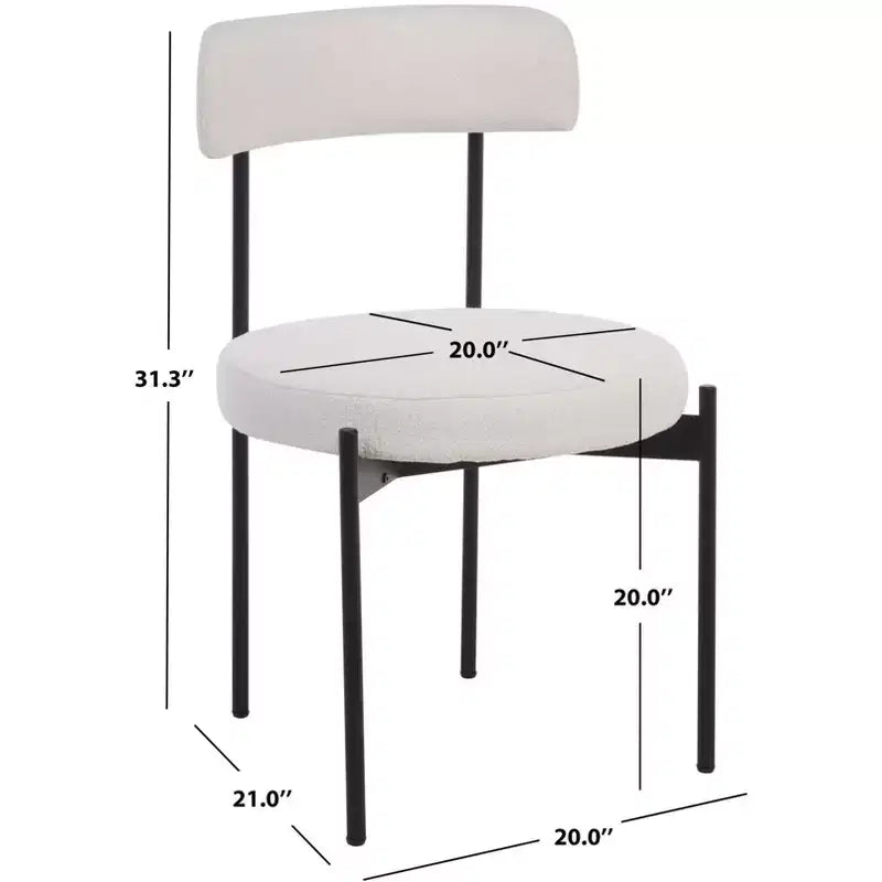 Chaise de salle à manger Andrean (lot de 2) - DCH3900 - Safavieh
