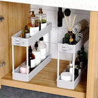 ACOINEL Chariot de Rangement Mince 4 Niveaux, Organisateur de Salle de Bain, Unité d'Étagères Mobiles, Chariot de Service Tour de Rangement pour Cuisine, Buanderie, Espaces Étroits