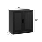 Meuble d'appoint en bois 36x124x16 de couleur naturelle, organiseur de rangement avec étagères réglables pour cuisine, chambre, entrée, salon, salle à manger