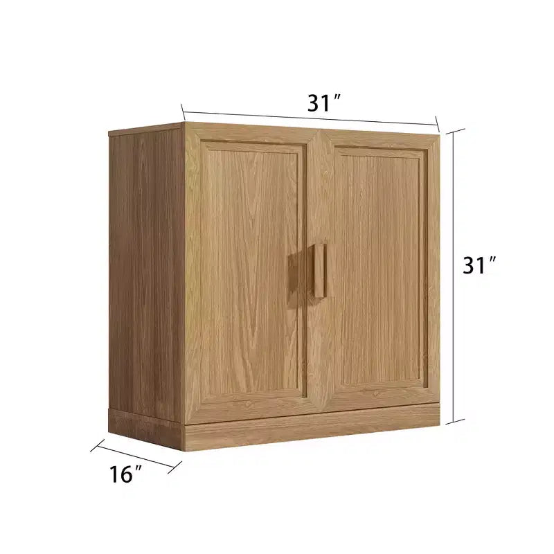 Meuble d'appoint en bois noir 72x62x16, organisateur de rangement avec étagères réglables pour cuisine, chambre, entrée, salon, salle à manger