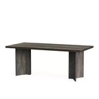 MAYEERTY Table de salle à manger multifonctionnelle de 160 cm, bureau de direction, panneau E1 de 4 cm d'épaisseur