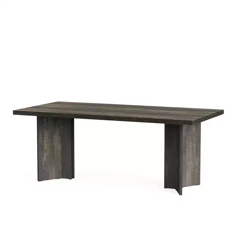 MAYEERTY Table de salle à manger multifonctionnelle de 160 cm, bureau de direction, panneau E1 de 4 cm d'épaisseur
